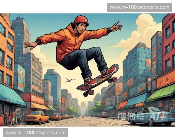 滑板任意球：街头的优雅与爆发